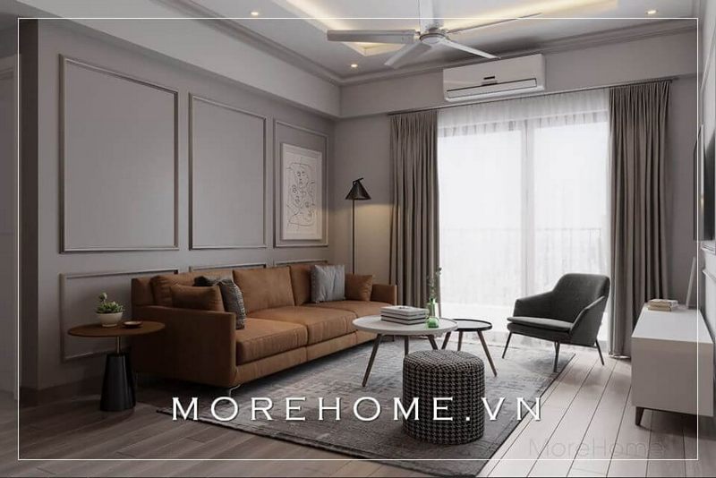 Mẫu phòng khách chung cư hiện đại, đẹp